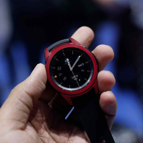 Samsung_Galaxy Watch 42mm_Matte_Warm_Red_4